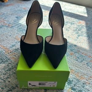 Sam Edelman Viv Black Suede Pump, Size 9 (never worn)